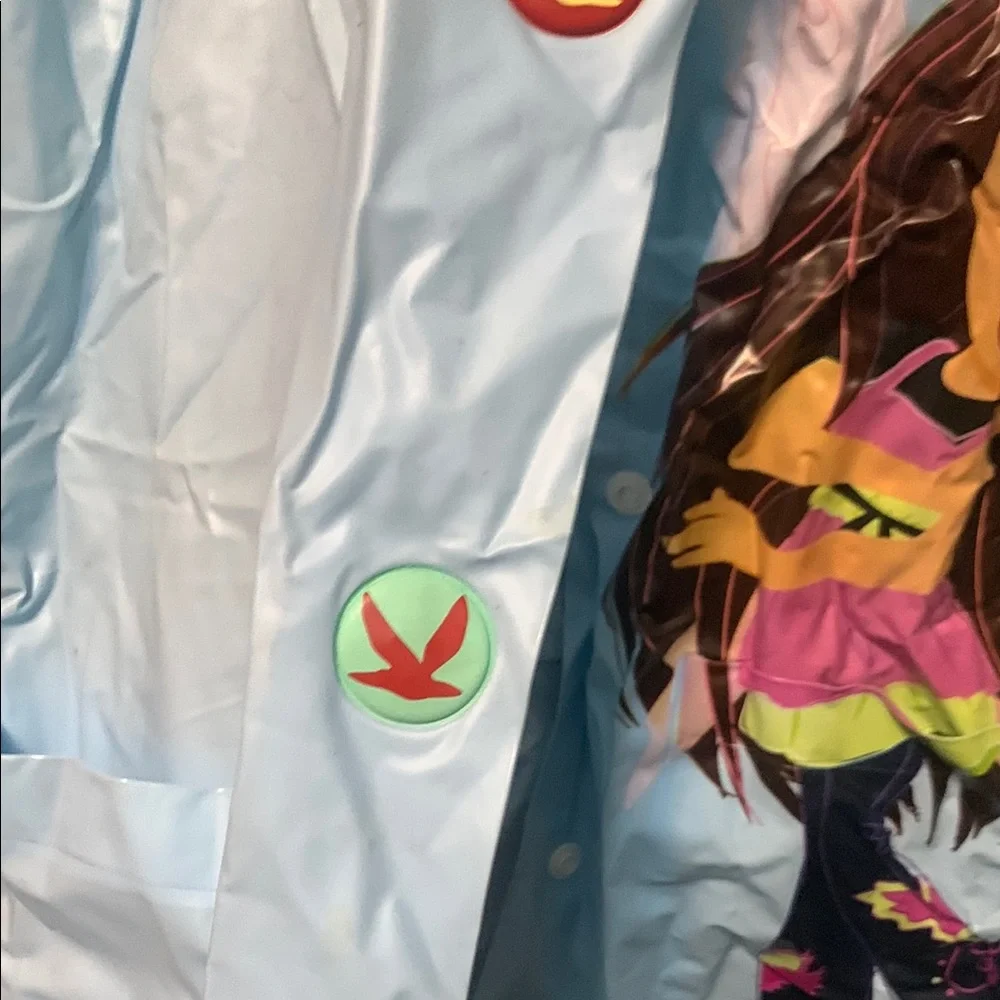 Blue Disney Raincoat with Character Print - Picture 4 of 6
